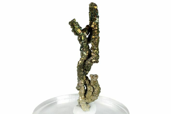 Iridescent Marcasite Crystal Stalactite - Linwood Mine #260704